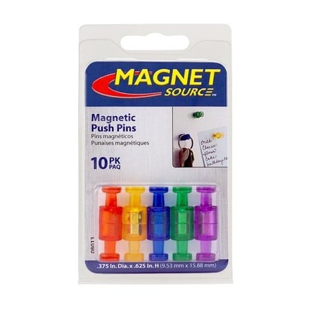 Master Magnetics 10CT Push Pin Magnets 8013